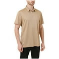 thumbnail image 2 of Mens Plus Size Shirts Short Sleeve Summer Solid Color Lightweight Business Casual Daily Collared Shirt for Men,Sizes S-5XL, 2 of 8