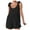 Black jumpsuits for women, variant on Wycnly Womens Jumpsuits Loose Casual Pleated Pocket Baggy Tie Strap Mini Jumpsuits Trendy Solid Round Neck Sleeveless Short Summer Rompers Black m