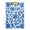 Gold, variant on Blue and White Porcelain 12.5x9in Clipboard, Durable Acrylic with Metal Clip and Wall Hook for Office or Classroom
