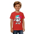 thumbnail image 3 of T-shirt Garçon Col Rond Manches Courtes Chemises Garçon T-Shirts d'Été Shorts Garçon 12-13 Ans, 3 of 3