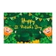 thumbnail image 1 of Banner del jardín del Día de San Patricio - Bandera de trébol verde de doble cara de 45" x 71" con monedas de la suerte y sombreros - Decoración navideña para fiestas de jardín en casa Decoraciones, 1 of 2