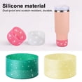 thumbnail image 2 of Funda de silicona para taza con purpurina y aislamiento térmico para botella de agua, 2 of 8