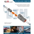 thumbnail image 3 of Kit de Conectores Automotrices JRready Deutsch DTM Impermeables de 4 Pines para 20-22 AWG, 3 of 8