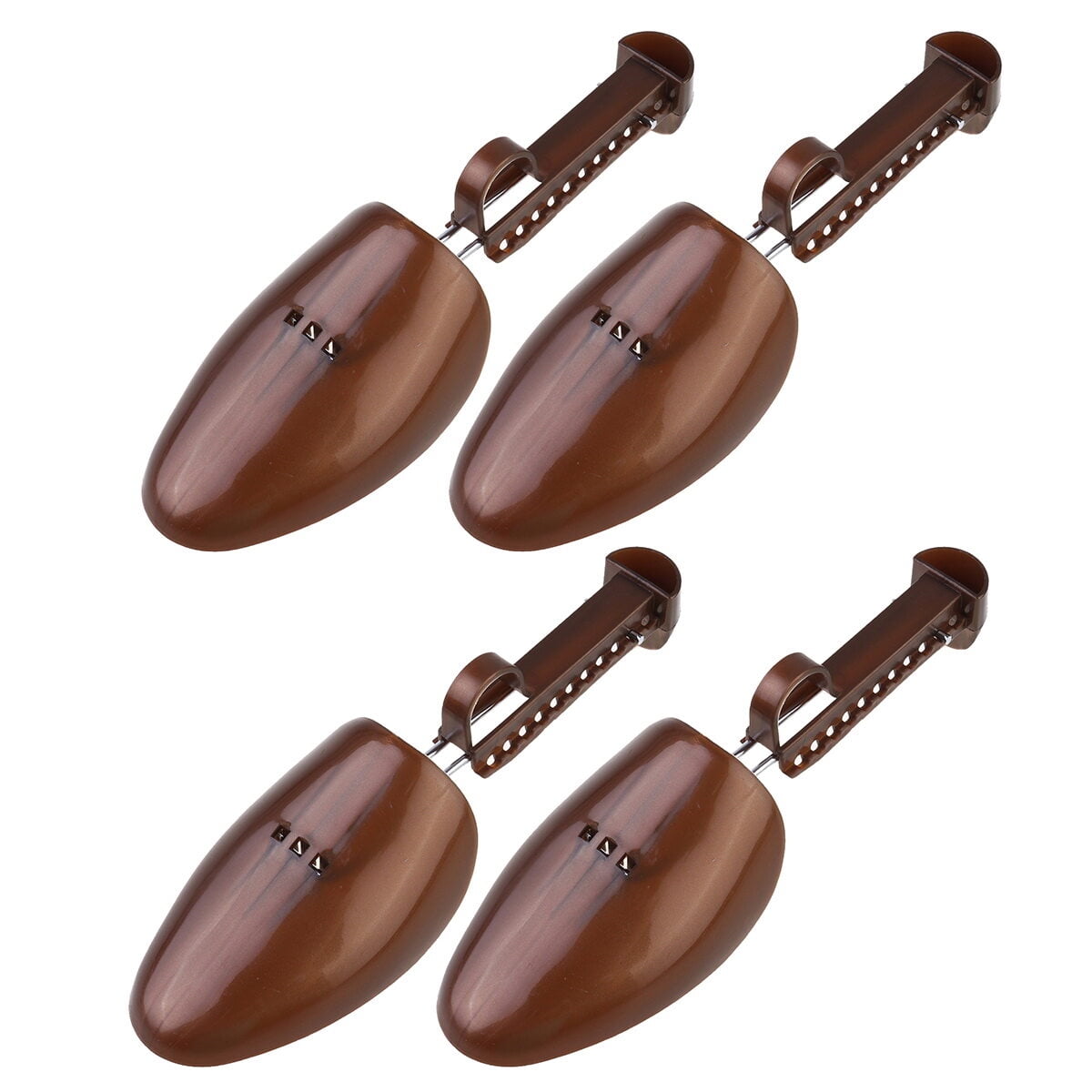 2 Pairs Male Plastic Shoe Tree Adjustable Spring Shoe Brace Household Shoes Stretcher for Home