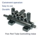 thumbnail image 1 of Five-Port Tube Controlling Valve for Tyre Changer Machine Foot Pedal Cylinder Switch, 1 of 5