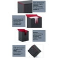 thumbnail image 4 of Magnetic Closure PU Leather Card Deck Box Large Capacity for More Than 100 Cards Portable and Stylish, 4 of 7