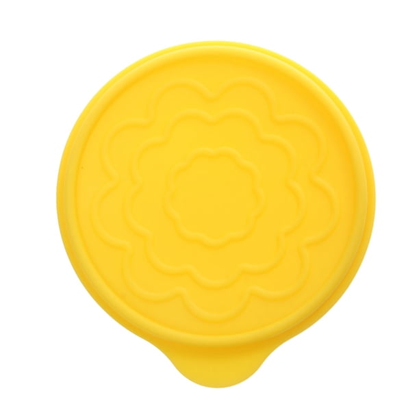 Juego de tazones y tazas plegables de silicona kusrkot para viajes al aire libre Plegable Bowl Amarillo