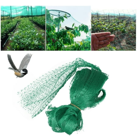 Garden Mesh Netting Anti-Bird Netting 6.6 x 20Ft Protection Net Mesh Garden Farm Plant Netting Protect Plants and Fruit Trees Fencing Mesh Fruits Protector Durable Fish Ponds Cover Green ()