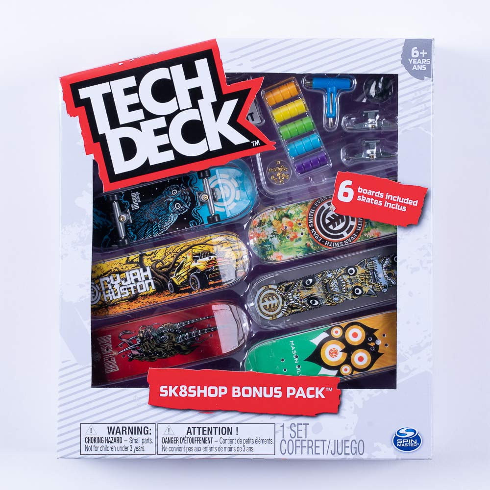 TechDeck Bonus Pack 6 Pack Fingerboards Element