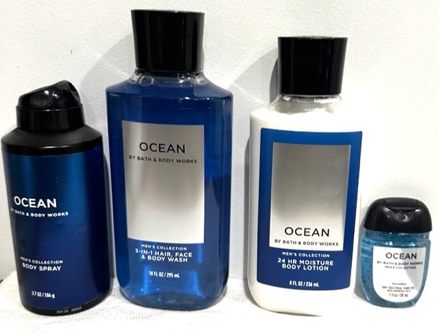 Bath and Body Works Ocean Body Care Bundle Body Lotion Body Wash Bath and Body Works Ocean Body Care Bundle Body Lotion Body Wash