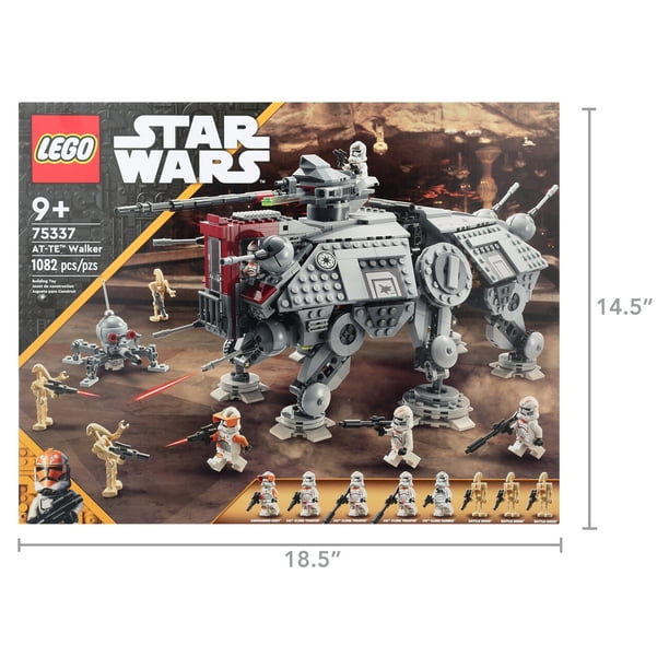 LEGO Star Wars AT-TE Walker Set - Includes Clone Troopers & Droids