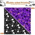 thumbnail image 6 of Fall Halloween Dog Bandanas Reversible 2 Pack Large, Orange Black Spider Web Ghost Cute Halloween Pet Bandanas for Dogs Adjustable Triangle Holiday Scarves for Medium Large Extra Large Boy Girl Dogs, 6 of 6