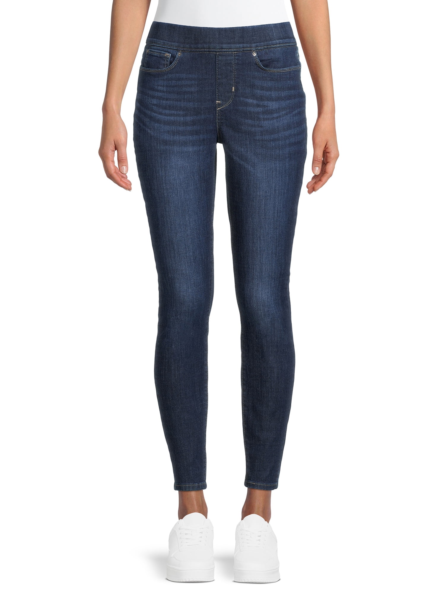 Signature by Levi Strauss & Co. Women's Shaping Pull-On Super Skinny Jeans
