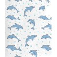 thumbnail image 4 of Coolnut Mailbox Covers Magnetic Oversize Dolphins Playing Seasonal Mail Wraps for Home Outdoor Decor, 25.4"x20.78", 4 of 5