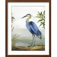 thumbnail image 2 of Art.com Blue Heron Art Print by Aimee Wilson, Brown Frame Wall Art, 17" x 21", 2 of 5
