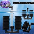 thumbnail image 2 of Aquarium Filter Fish Tank Air Pump Biochemical Sponge Wall Mount Filter Aquarium Filtration Tools, 2 of 8