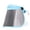 Blue, variant on Women Sunhat Block Sunlight Anti-UV Rotary Face Shield Empty Top Visor Clear Visual Field Sun Hat Face Protection Cover Cycling Sunshade Cap