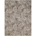 thumbnail image 6 of Nourison Garden Oasis 10' x 14' Mocha Tropical Rug, 6 of 11