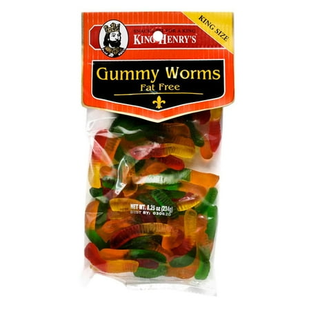 KING HENRY'S GUMMY WORMS