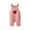 Pink, variant on 2-8 Years Baby Boy Girl Corduroy Bib Overalls Fall Cute Heart Sleeveless Suspender Romper Loose Kids Jumpsuit