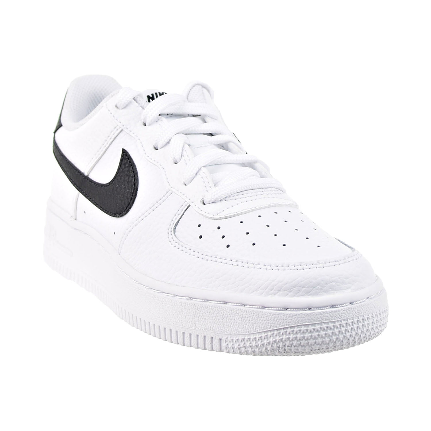  Nike Big Kid's Air Force 1/1 White/Black (CT3840 100) - 4.5