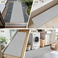 thumbnail image 6 of Grey 2x6 Kitchen Runner Rug, Farmhouse Solid Gray Color Modern Art Non-Skid Rubber Backing Large Rectangle Rugs - Living Room Bedroom Home Office, Indoor Floor Mat Carpets Washable Rug, 6 of 9
