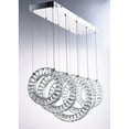 thumbnail image 3 of ET2 E30565-20PC 14 in. Charm LED Linear Pendant Ceiling Light, Polished Chrome, 3 of 5