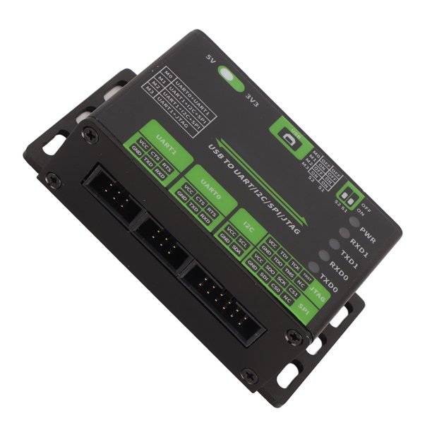 USB TO UART/I2C/SPI/JTAG Converter, Support USB To 2-CH UART, USB To 1