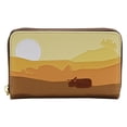 thumbnail image 1 of Cartera Loungefly Star Wars Lands Jakku de piel vegana con cremallera, 1 of 2