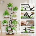 thumbnail image 3 of Soporte para plantas de interior EVAWOO de 8 niveles con luz de cultivo de 49 pulgadas, 3 of 9