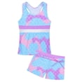 thumbnail image 1 of Traje de baño Unnice Tankini de dos piezas para niñas con pantalones cortos para niños 14-15/5XL, 1 of 7