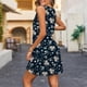 thumbnail image 5 of Vestido de Verano para Mujeres Estilo de Bolsillo sin Mangas Cuello en V, Color Sólido Y Cómodo Vestido de Verano Casual, 5 of 6