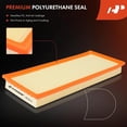 thumbnail image 5 of A-Premium Engine Air Filter Compatible with Jaguar X-Type 2002-2008, 2.5L 3.0L, Replace# X439601AA, 5 of 8