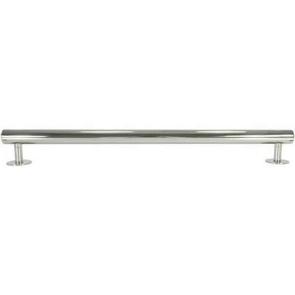 Wingits Contemporary Grab Bar, 12" L, Stainless Steel, polished WGB5MEPS12
