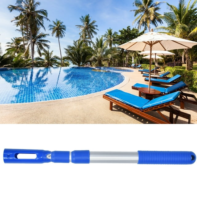 Swimming Pool Telescopic Pole, Corrosion Resistance Swimming Pool Rod for Vacuum Cleaners for Brushes