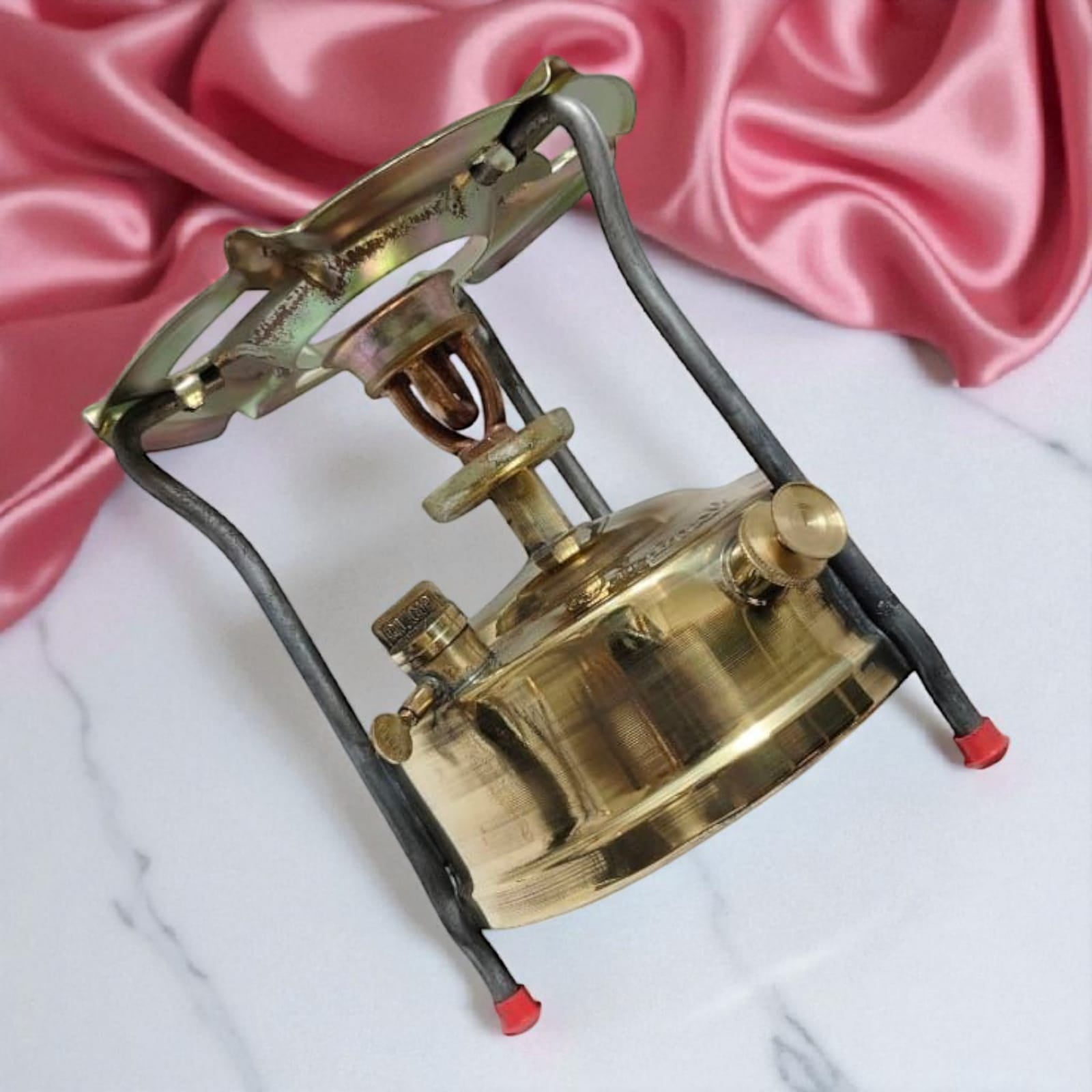 Brass And Iron Kerosene Stove Pressure 1 Liter Camping Stove For Outdoor and Indoor Cooking Supplies