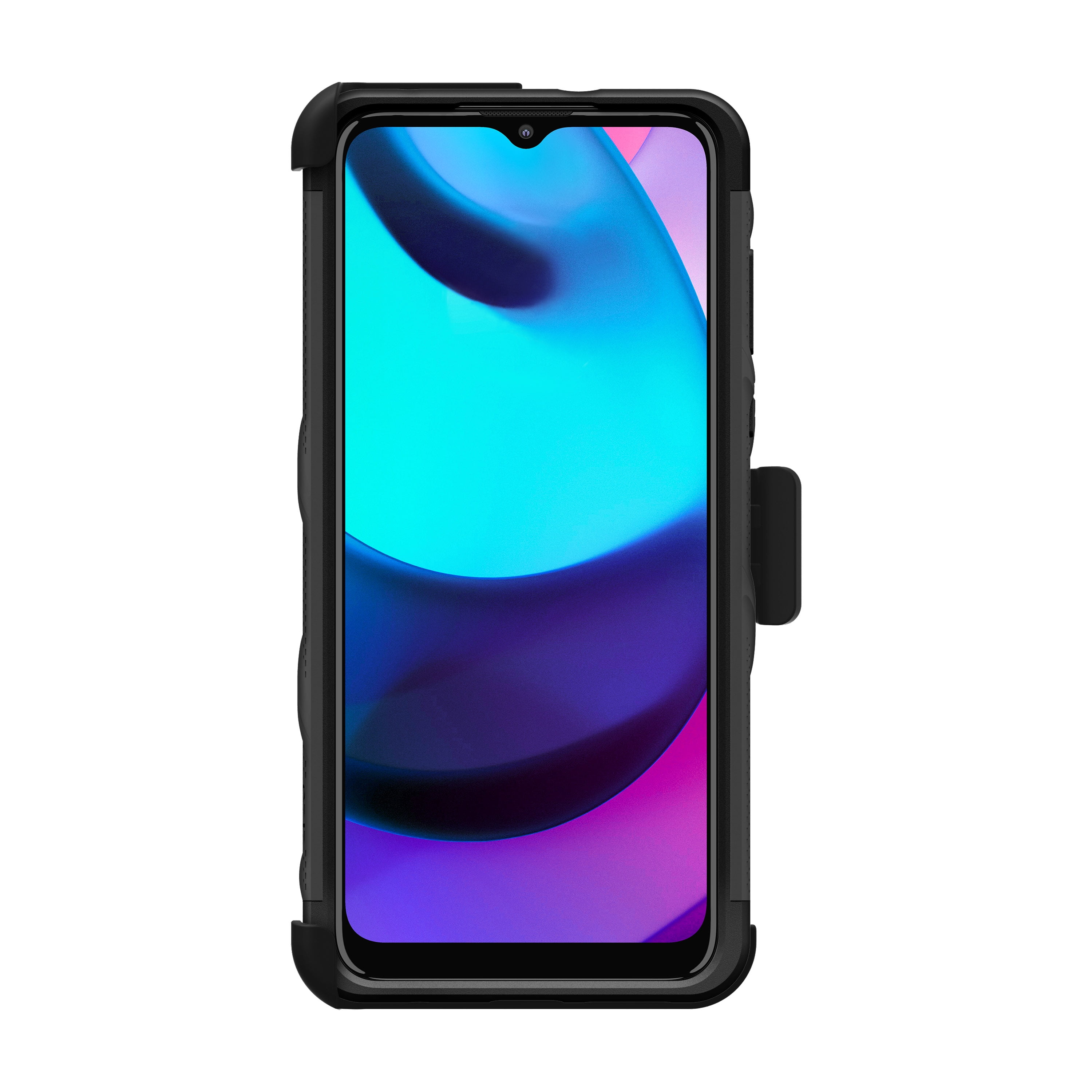 ZIZO BOLT Bundle for Moto G Power 2022 Case with Screen Protector Kickstand Holster Lanyard - Black