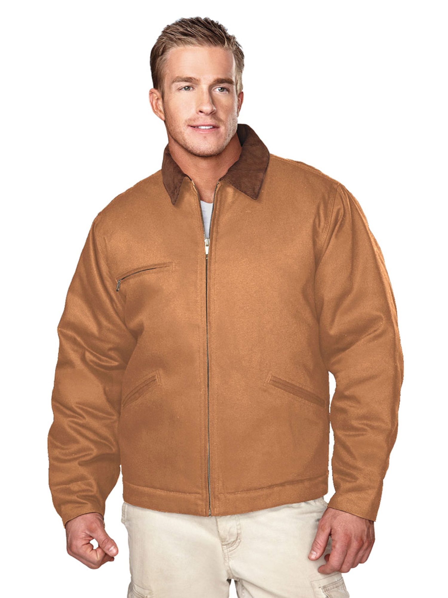 Tall Lined Canvas Jacket 