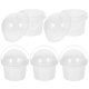 thumbnail image 5 of Popcorn Holder Plastic Popcorn Containers Reusable Home Diy Cinema Retail Stores Food Grade Buckets With Lids 5Set, 5 of 5