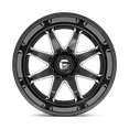 thumbnail image 3 of Fuel D749 Hammer 20X10 6X135 -18Et 110.2Cb Gloss Black Milled Wheel, 3 of 3