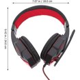 thumbnail image 2 of HUGFEGWE Casque de Jeu Lumineux Écouteurs Abs Coussinets d'Oreille Rouges U2537-16578, 2 of 9
