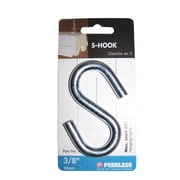 Peerless "3/8"" S Hook - Zinc"