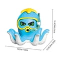 thumbnail image 3 of Octopus Water Sprinkler Made Of Lightweight Safe Material Easy To Set Up A Fun Summer Pool Accessory For Outdoor Play In Backyard Pool Party Or Garden Beach For Boys And Girls, 3 of 8