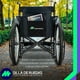 thumbnail image 5 of MEDICAL STORE Silla De Ruedas Ligera Adulto Mayor Todo Terreno Traslado Plegable Compacta Con Freno De Mano Rehabilitación Con Descansa Pies Abatible, 5 of 9