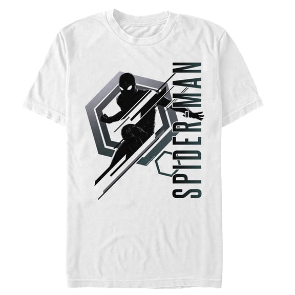 Men's Marvel Spider-Man: Far From Home Darkness Graphic Tee White Medium