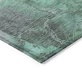 thumbnail image 3 of Addison Rugs Chantille Indoor/Outdoor Transitional Floral Teal Machine Washable Rectangle Rug, 2'6" x 3'10", 3 of 7