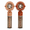 Coffee + Brown, variant on 2 Pack Portable Fan and Desk Fan with Mist, Mini Handheld Spray Cooling Fan, Personal Water Mist Fan for Travel, Office, Outdoor, Beach, Camping, Summer Essentials for Women Kids Adults