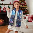 thumbnail image 2 of Pzuqiu Train Kids Zip Up Vest Size 9-10 Warm Comfortable Fall Outerwear Versatile Fashion Winter Lightweight Sleeveless Fleece Jacket with Pocket Casual for Teen Girls Trendy, 2 of 7