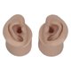 thumbnail image 1 of Modelo de oreja perforadora, 1 par de exhibición de práctica de perforación Modelo de oreja Modelo de oreja de silicona Fiel a su promesa, 1 of 8
