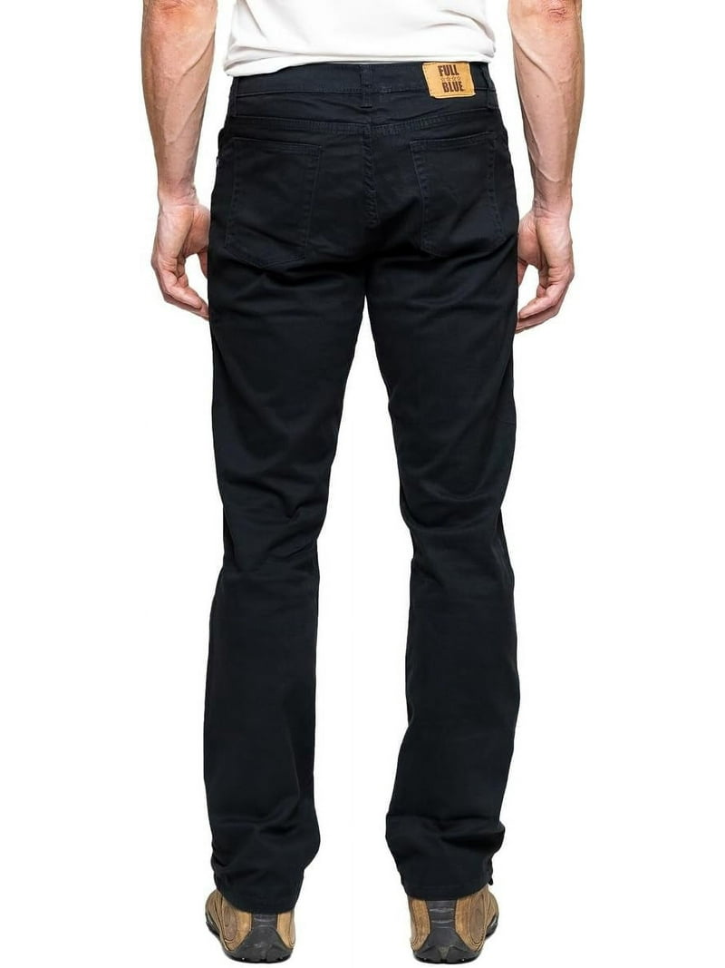 FULL BLUE 5 Pocket Twill Pants, Regular Fit, Performance Stretch